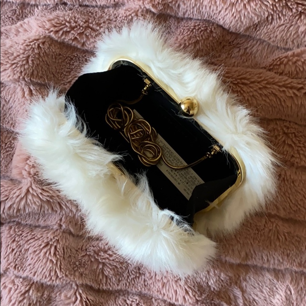 SOLD - Zara Faux Fur Minaudière